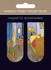 MARCAPAGINAS MAGNETICOS LA CHAMBRE DE VAN GOGH DORMITORIO | 6 UNIDADES | (PICTURA)